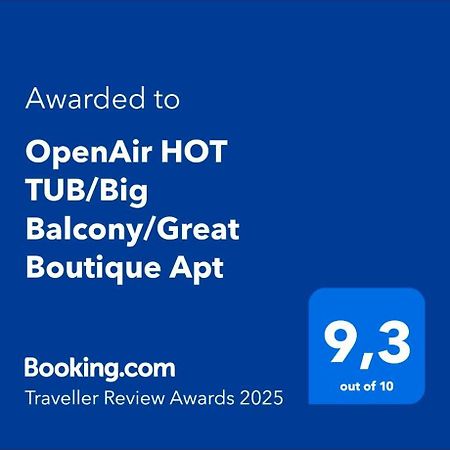 Openair Hot Tub/Big Balcony/Great Boutique Apt Athens Luaran gambar