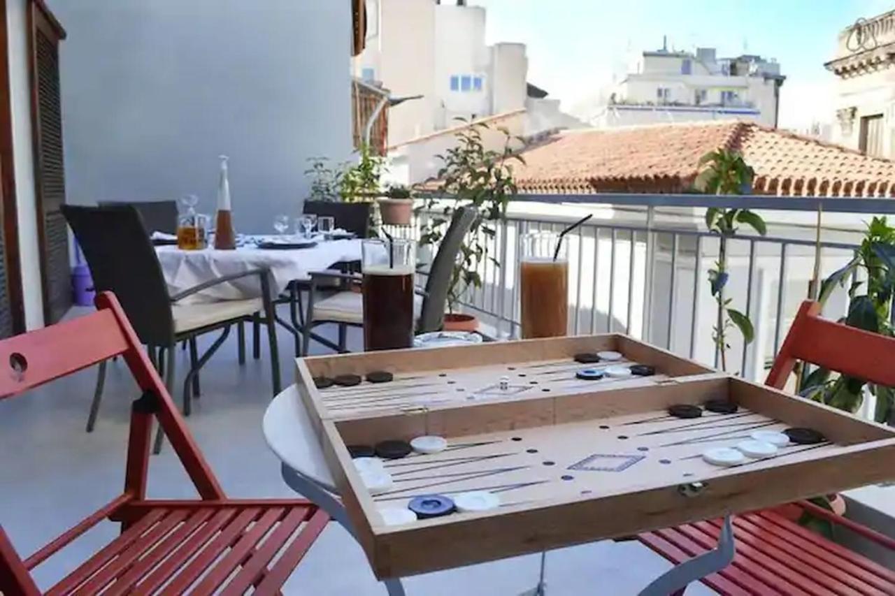 Openair Hot Tub/Big Balcony/Great Boutique Apt Athens Luaran gambar